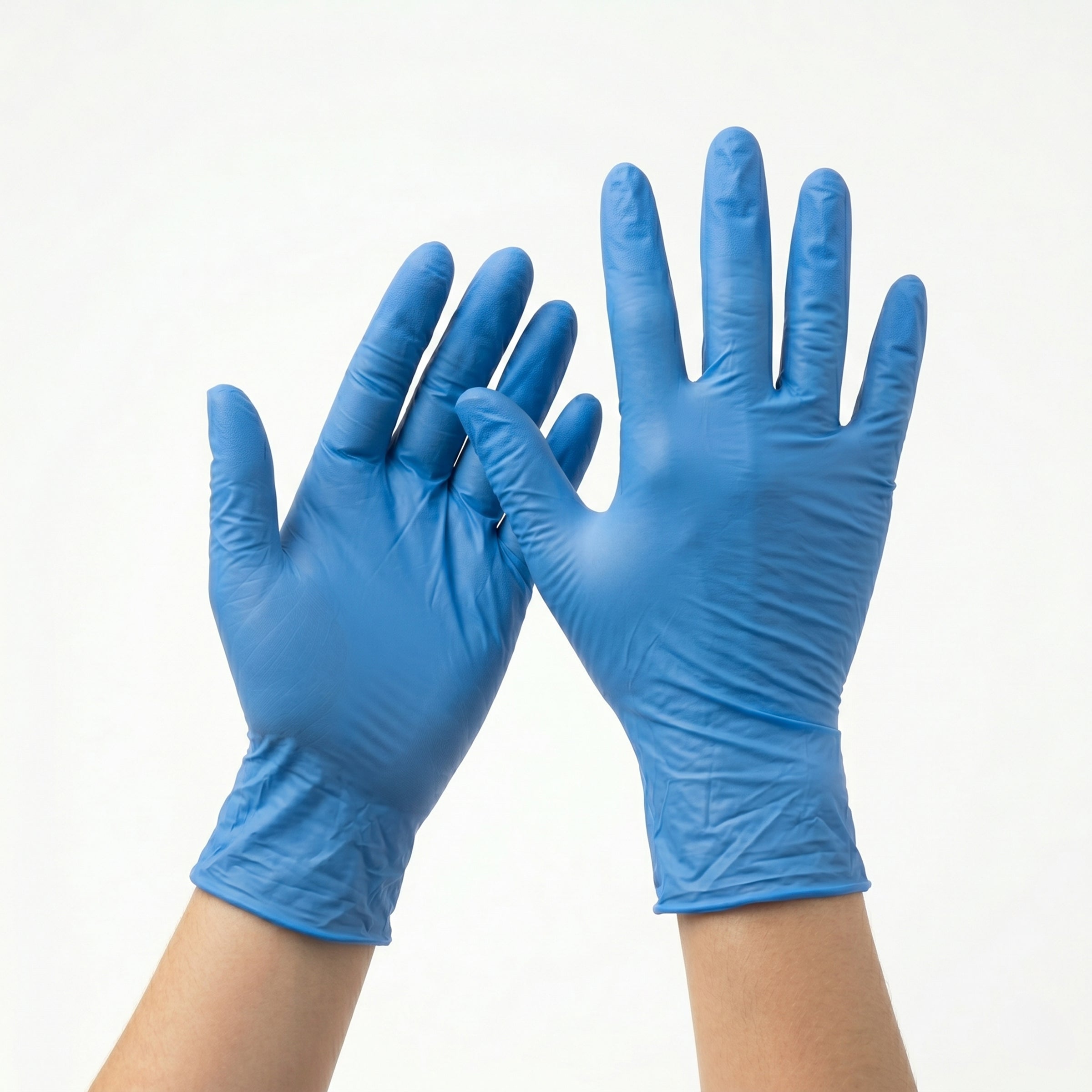 DURACORE, Gants d'examen médical en nitrile bleu, 3 mil, petit (boîte de 100)