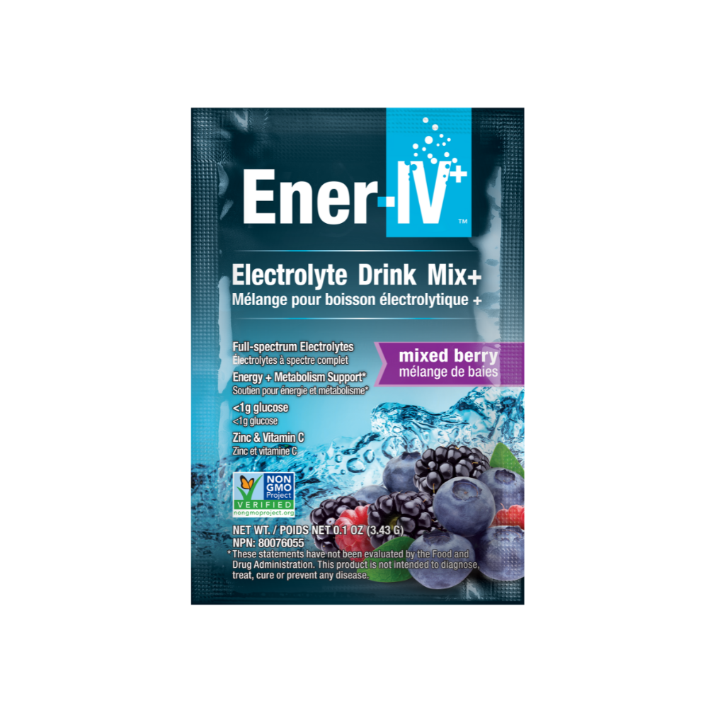 Boisson électrolytique ENER-IV aux baies mélangées