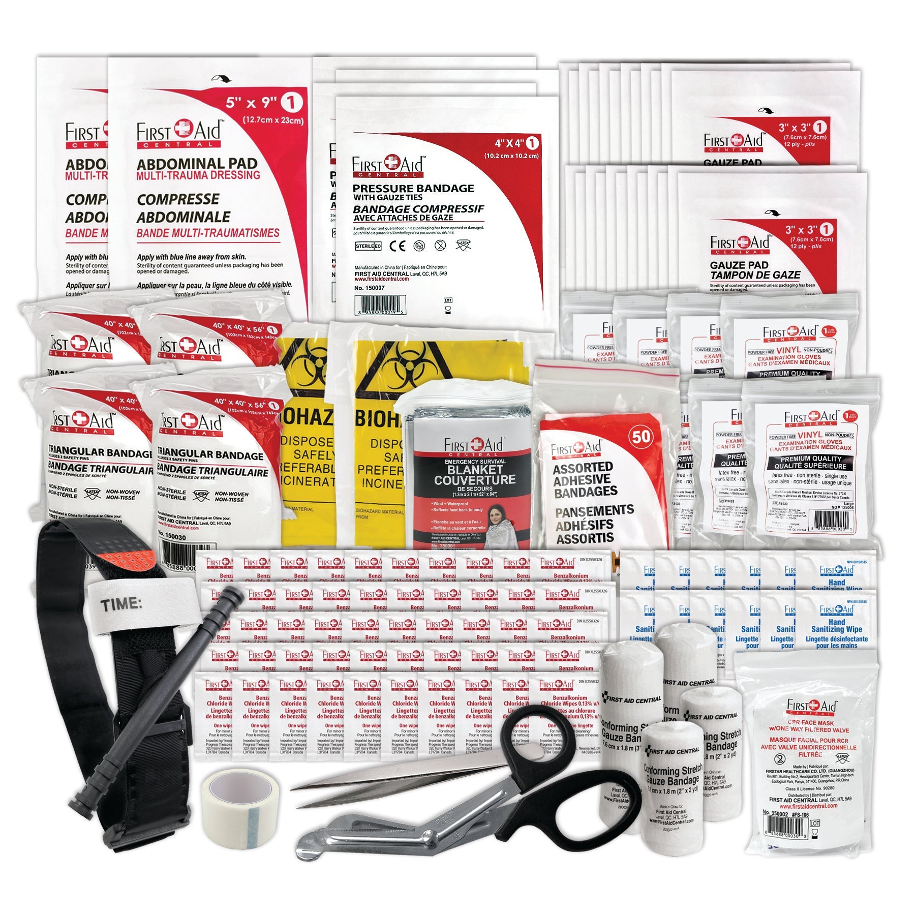 Trousse de premiers soins de type 2 - Moyenne - Exigences de la norme CSA Z1220-24