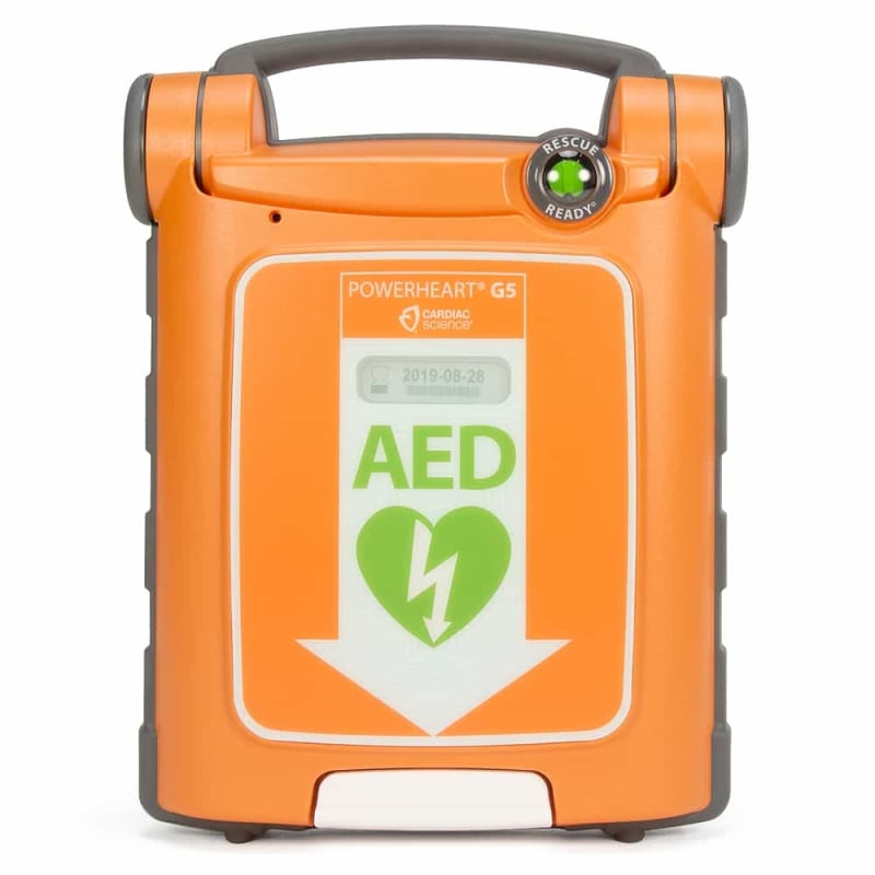 DEA Powerheart G5 avec assistance CPR avec Boitier Nanuk - Rabais en ajoutant au panier