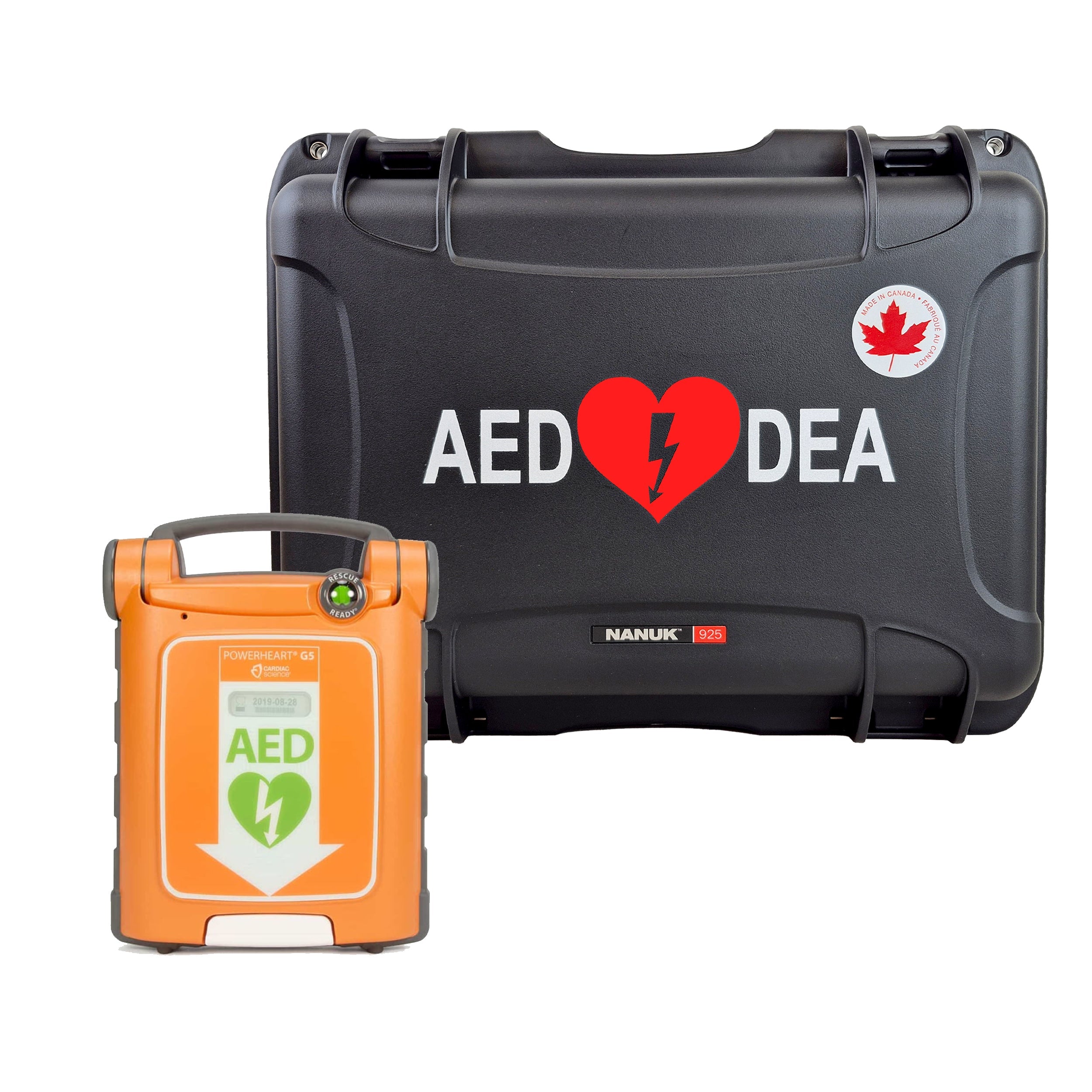 DEA Powerheart G5 automatique avec assistance CPR avec Boitier Nanuk - Rabais en ajoutant au panier