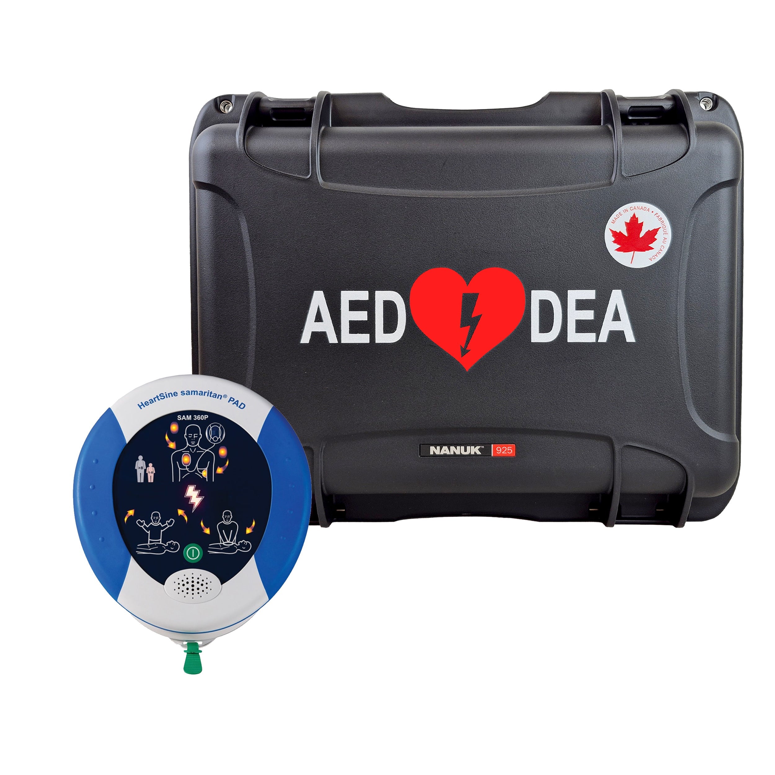 HeartSine Samaritan avec Boitier Nanuk - Rabais en ajoutant au panier