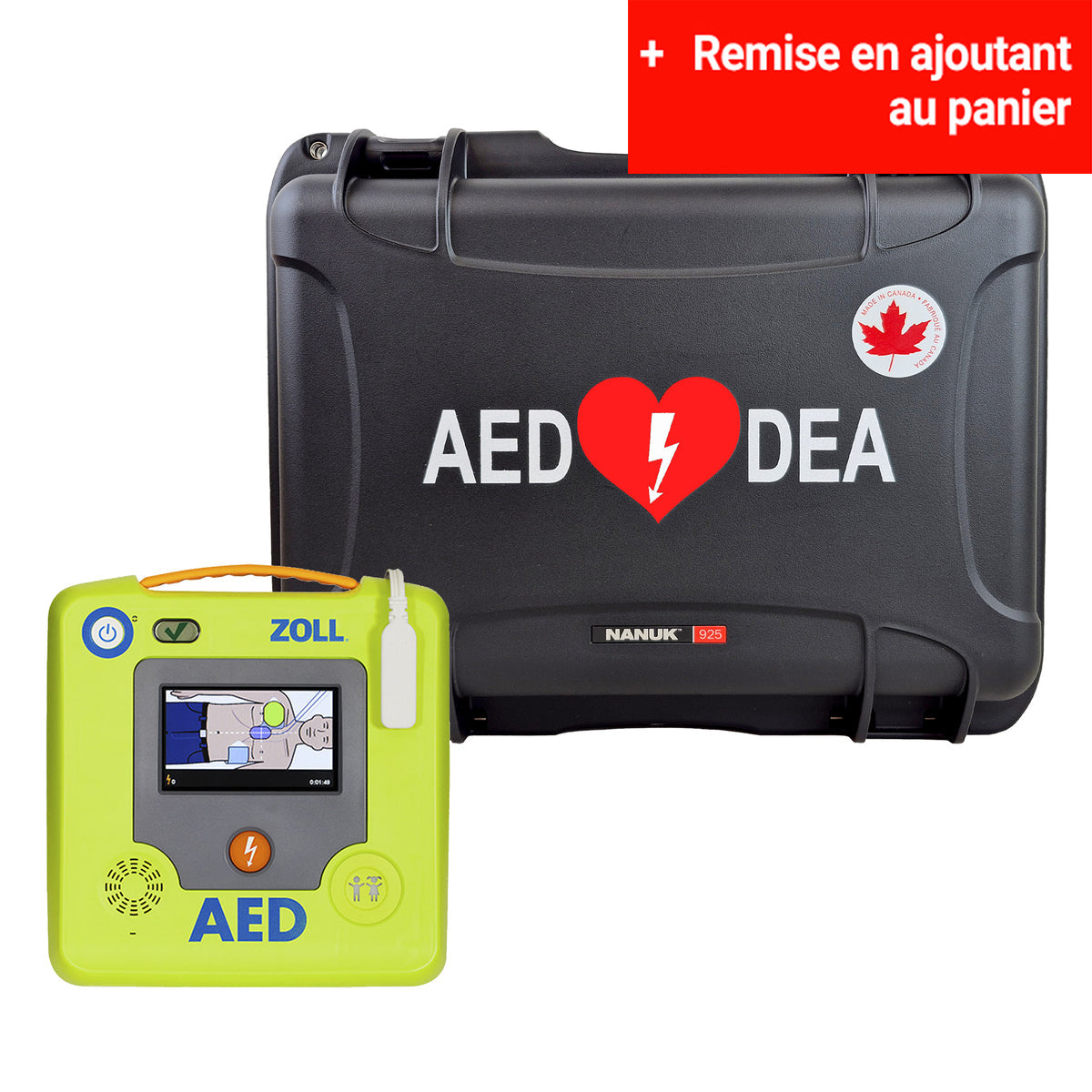 Zoll AED 3 avec Valise Nanuk