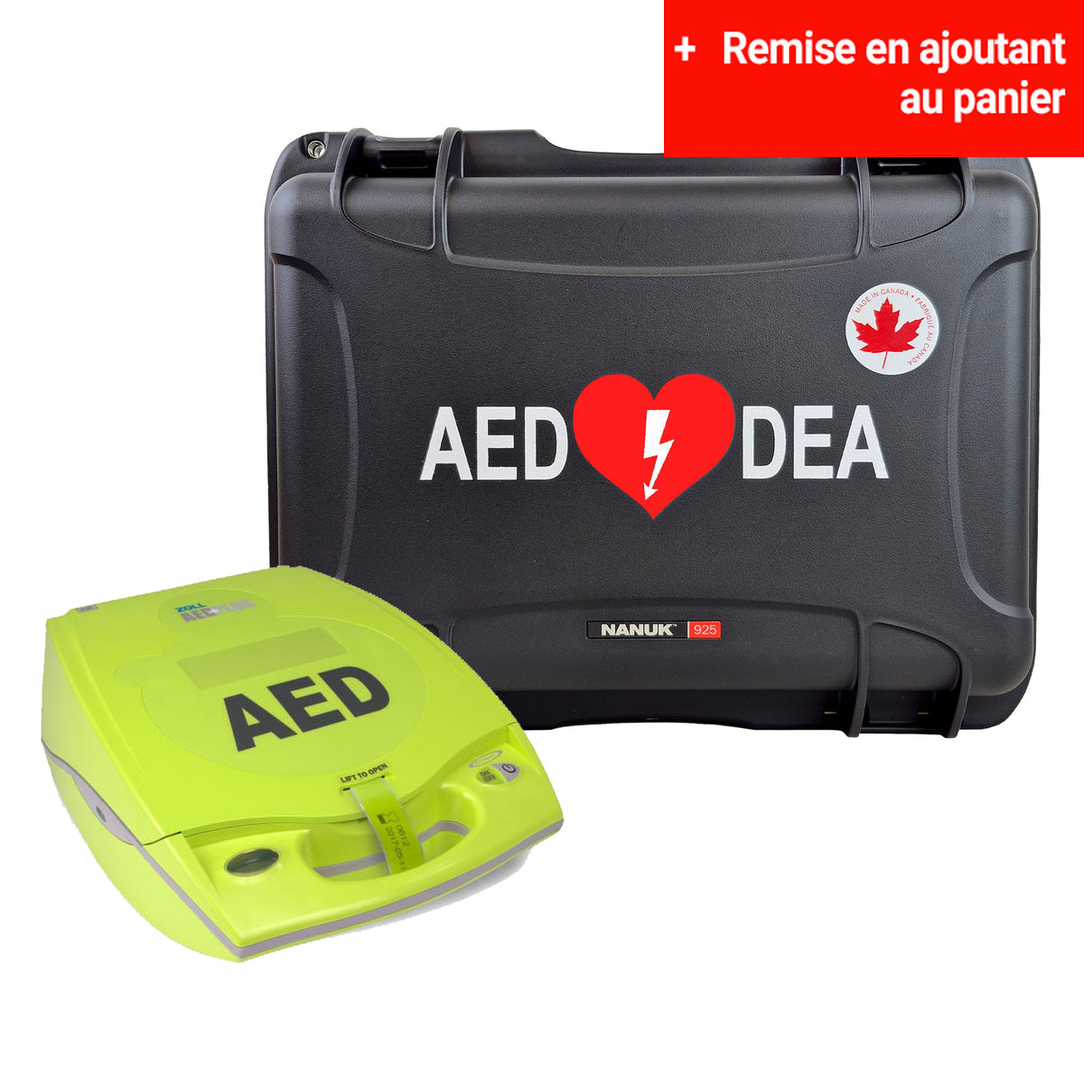ZOLL AED Plus avec Valise Nanuk