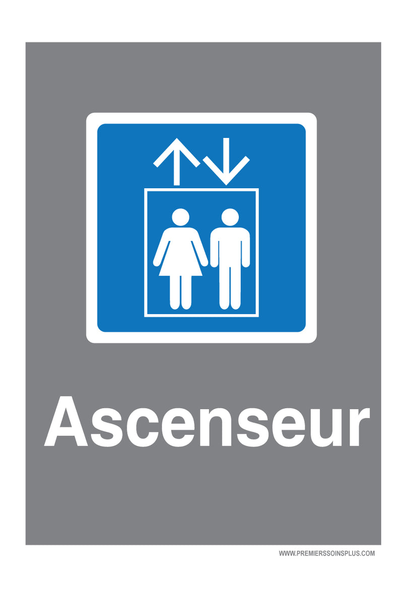 Ascenseur - Enseigne