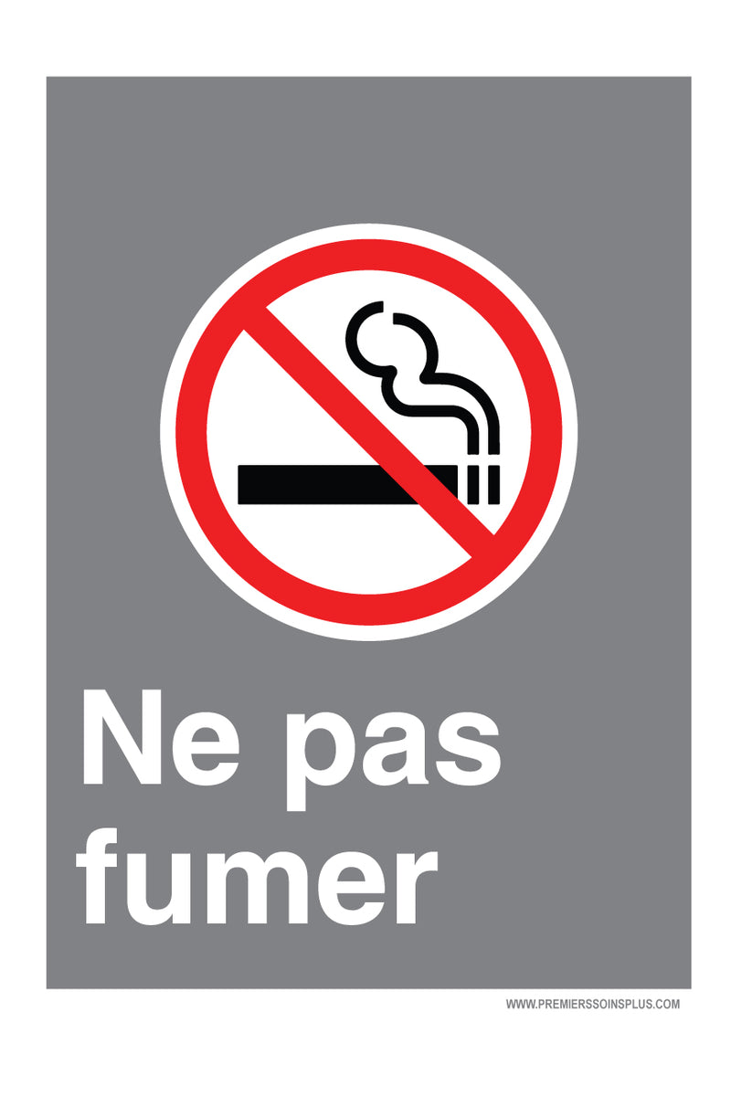 Ne pas fumer - Enseigne