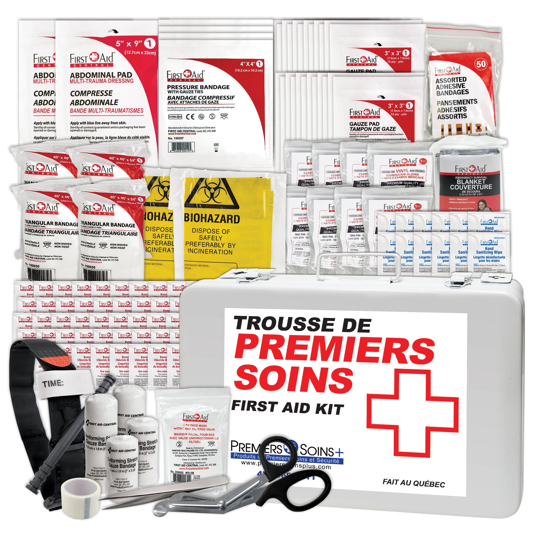 Trousse de premiers soins de type 2 - Moyenne - Exigences de la norme CSA Z1220-24