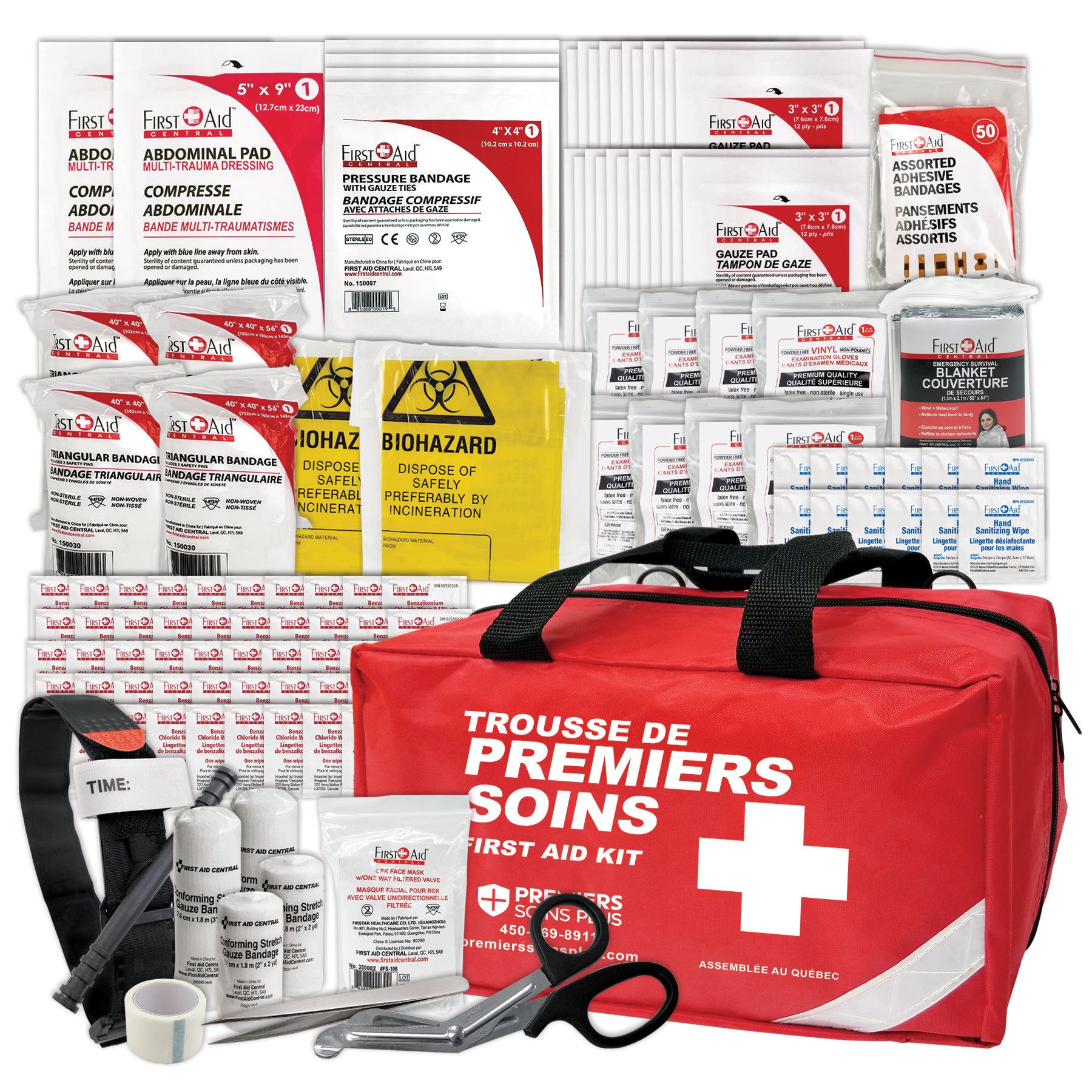 Trousse de premiers soins de type 2 - Moyenne - Exigences de la norme CSA Z1220-24