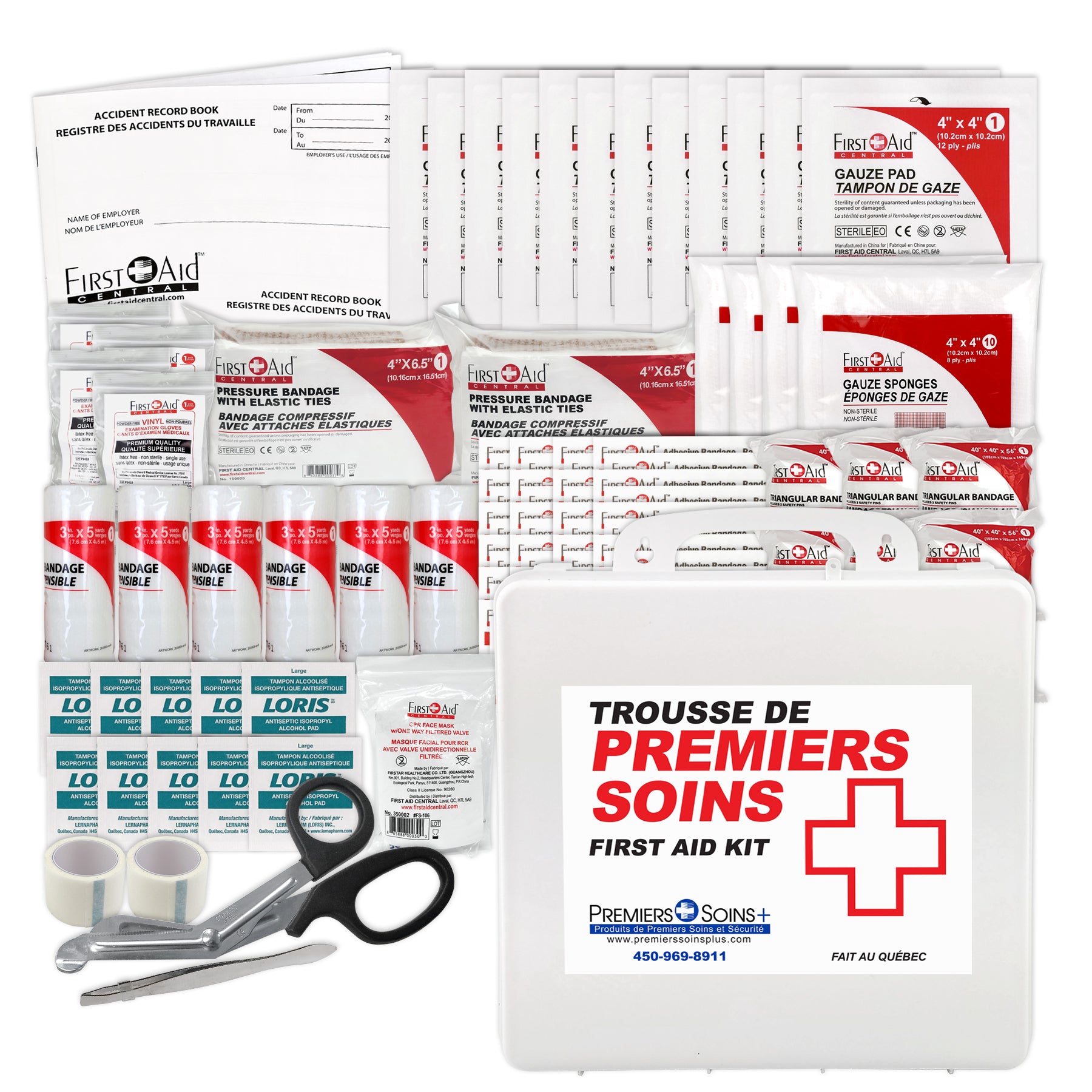 Trousse de premiers soins fédérale « Type B » et remplissage