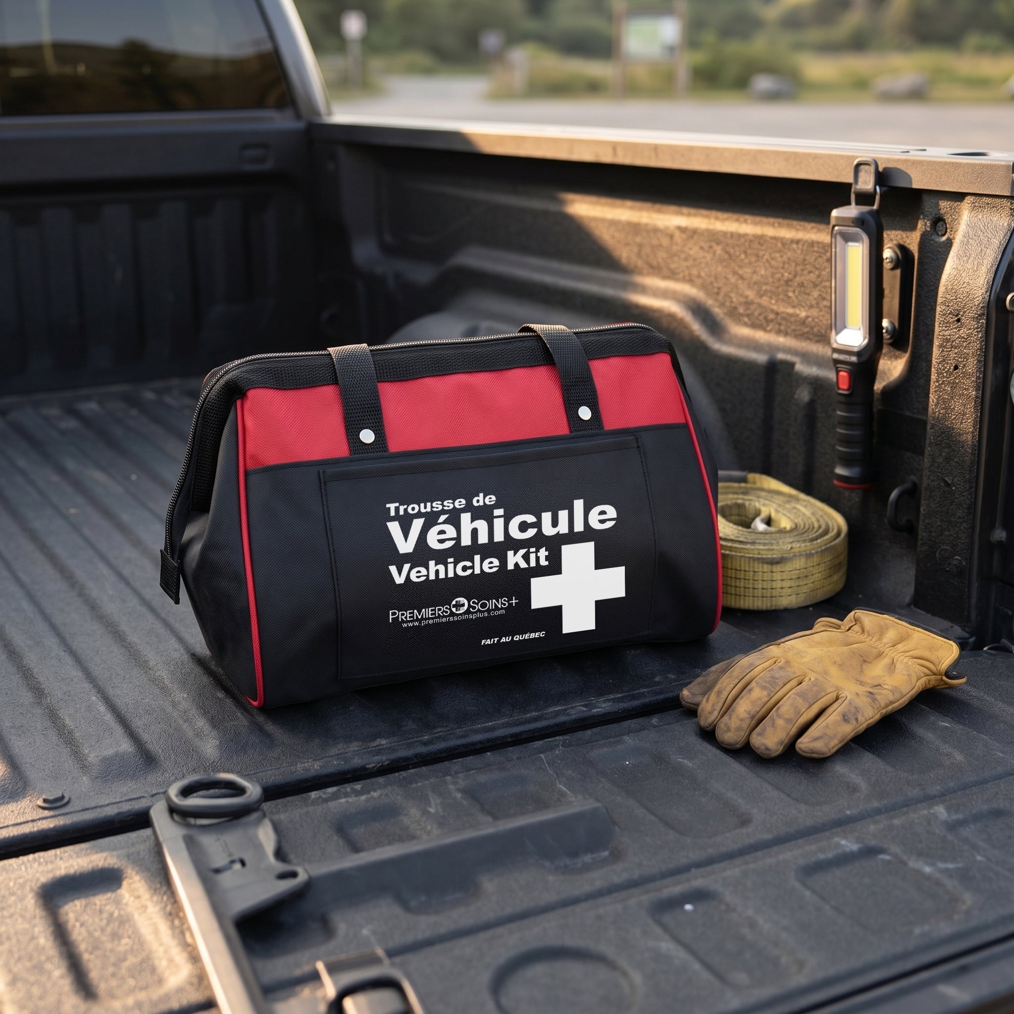 Trousse d'urgence pour véhicules en bord de route