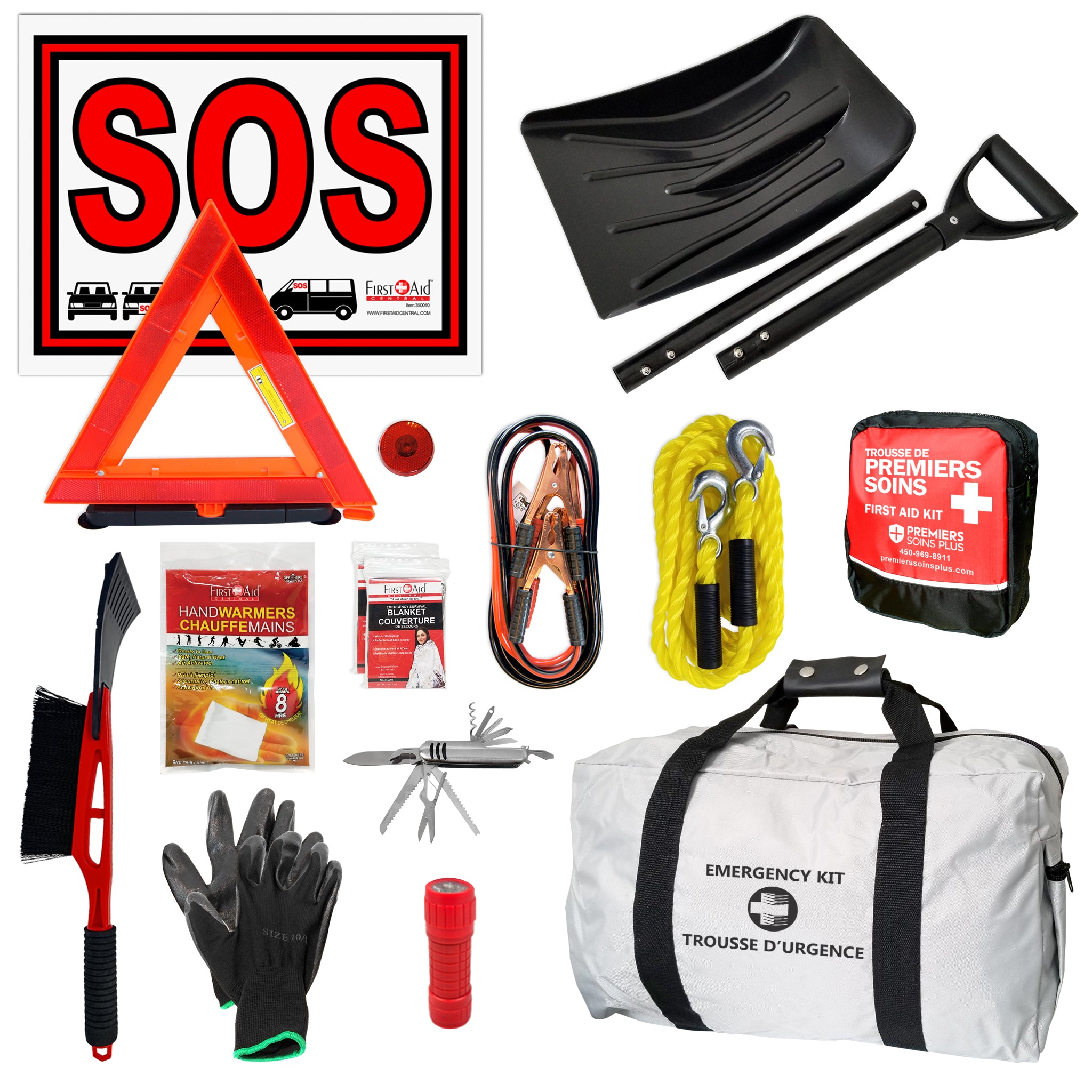 Trousse d'Urgence d'Hiver pour Véhicules