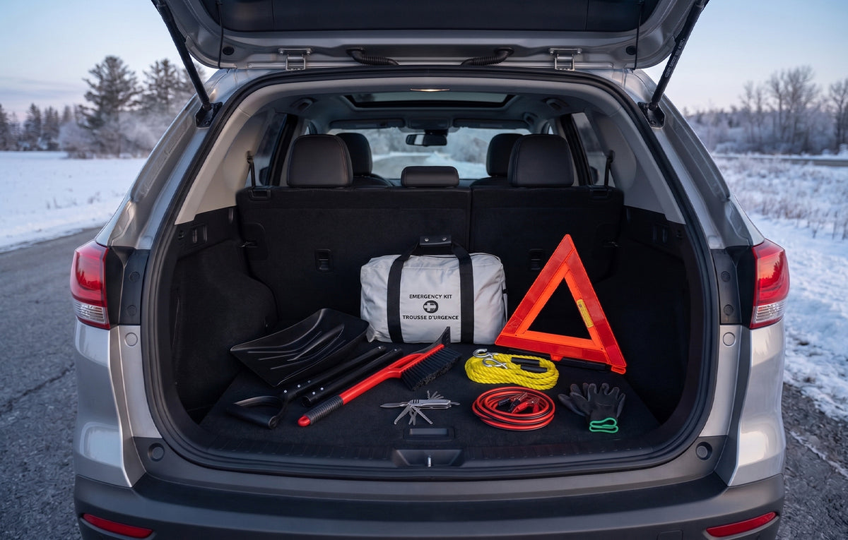 Trousse de véhicule d’urgence hivernale 