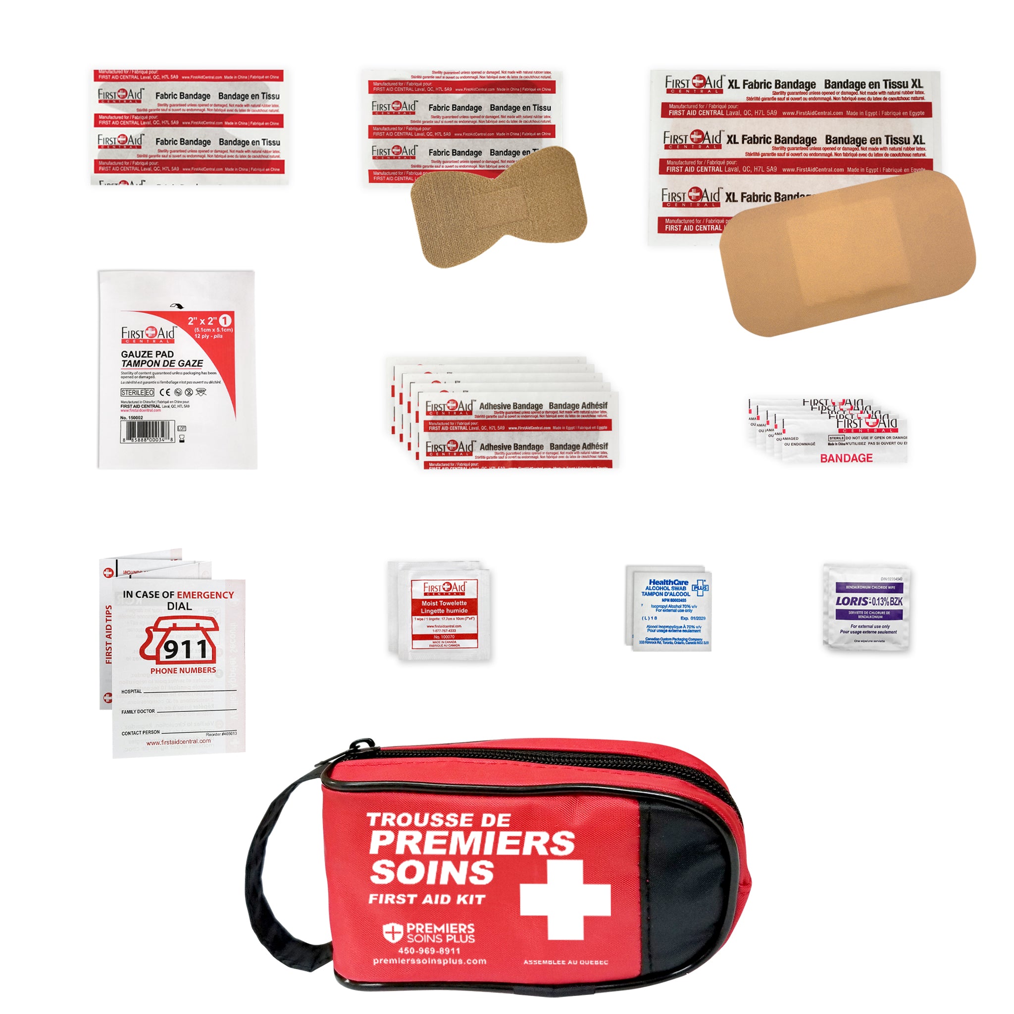 Trousse routière d’urgence exécutive