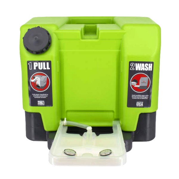 Ensemble de Station de lavage oculaire 15 minutes - 12 gallons