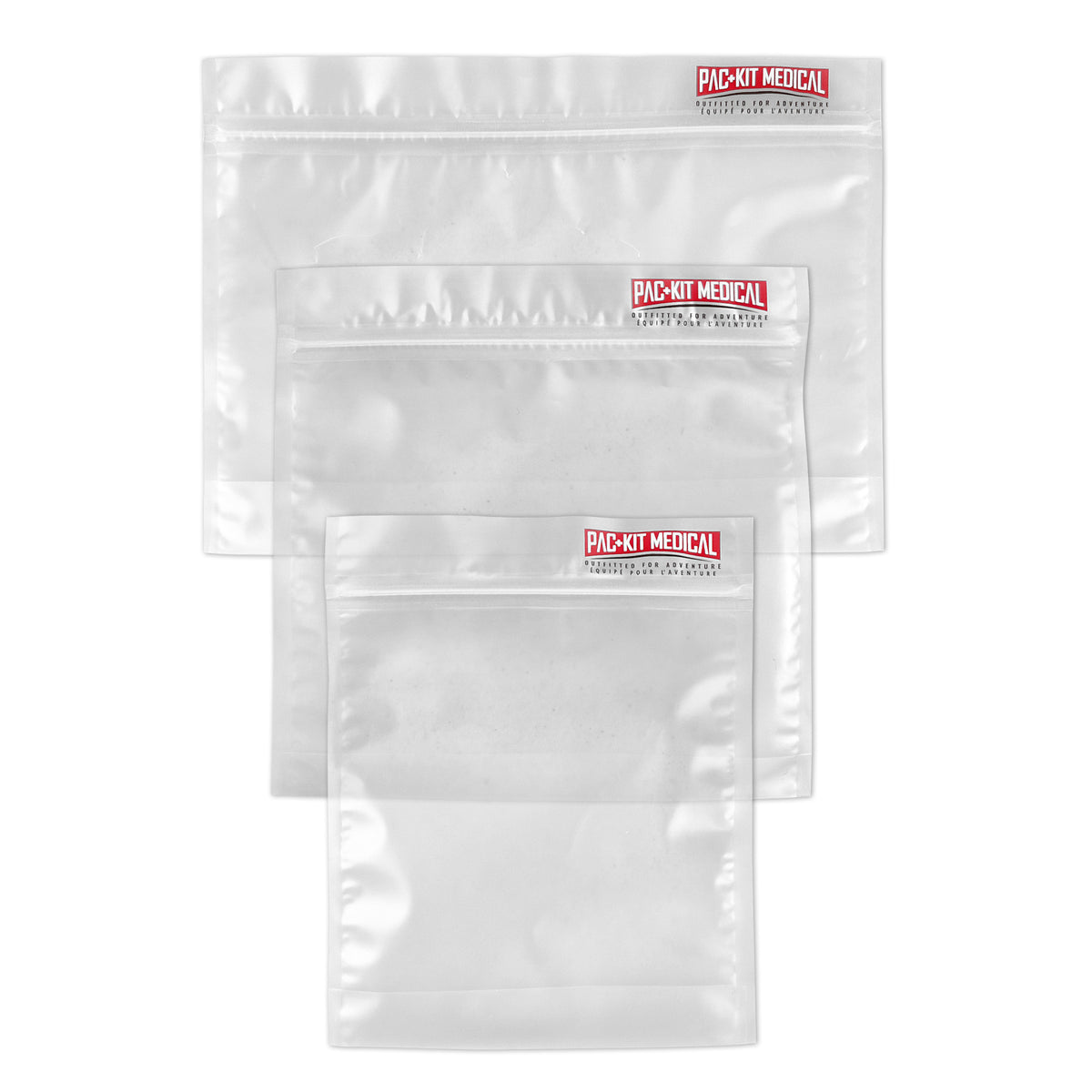 Pochettes résistantes à l'eau - Lot de 3