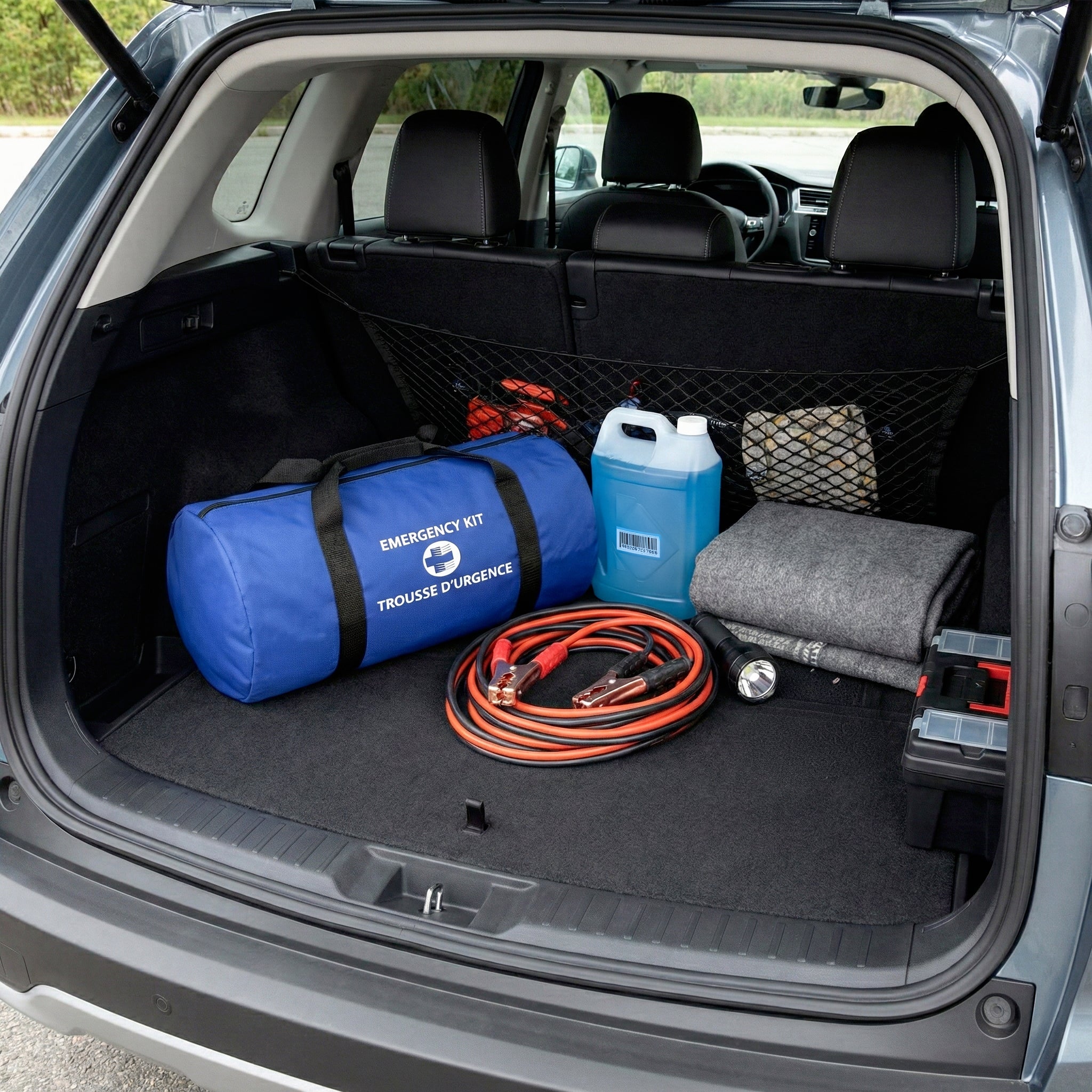 Trousse de survie en bordure de route