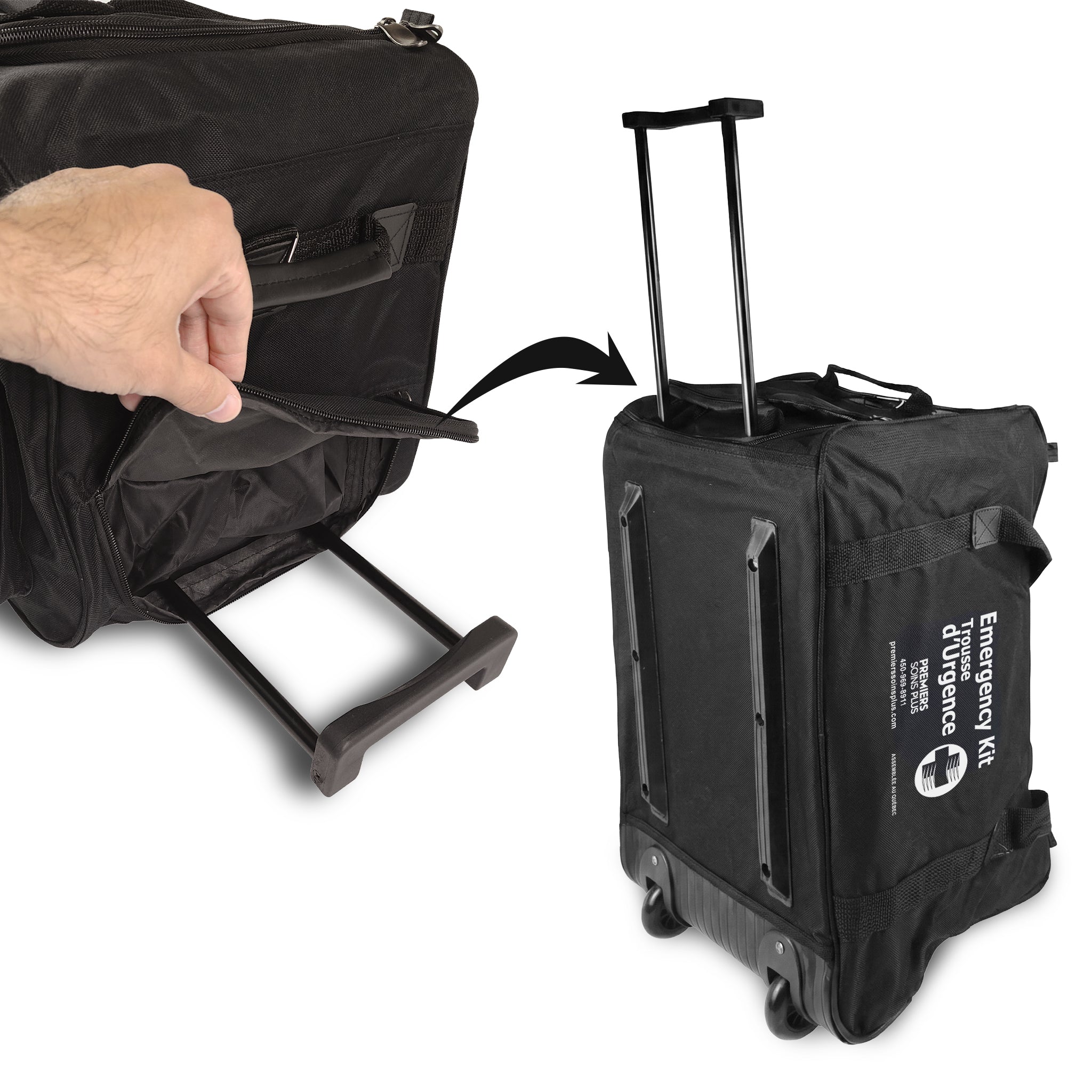 Trousse d'Urgence Deluxe pour 4 personnes avec eau