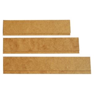 Attelles en bois ; Assortiment de 6