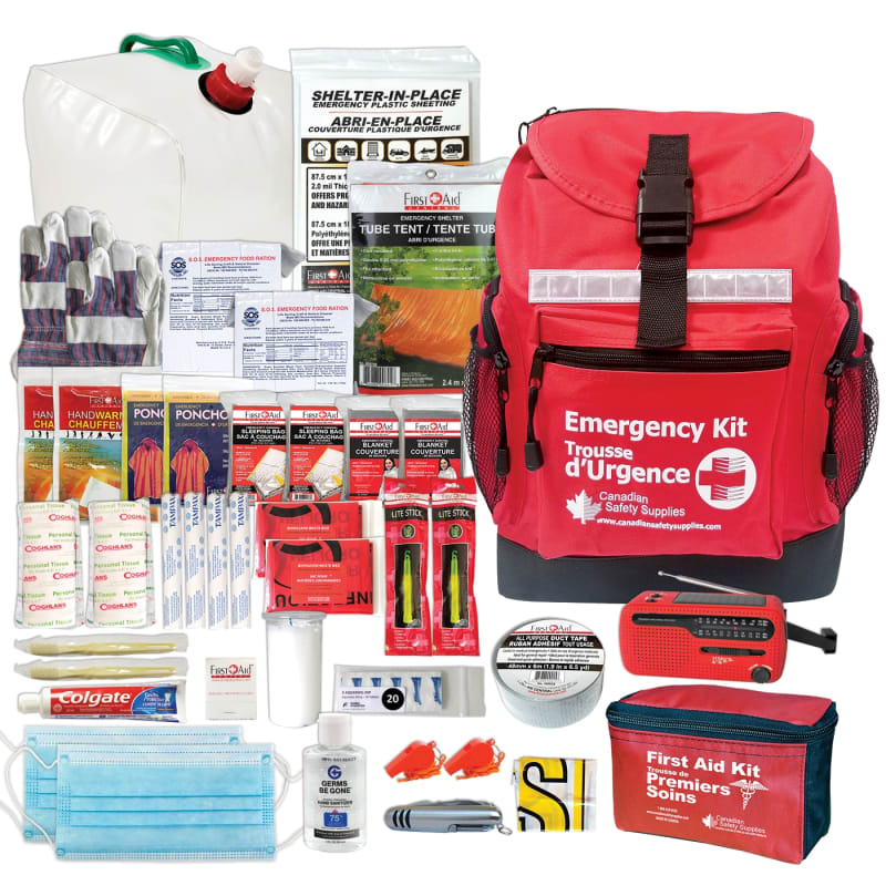 Trousse d'Urgence 72 heures - 2 personnes - Deluxe