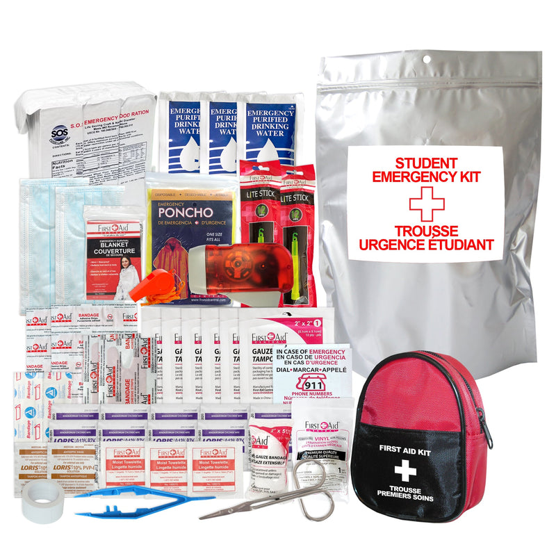 Trousse d'urgence scolaire - Deluxe