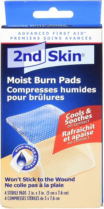 Coussinets anti-brûlures humides 2nd Skin - Promo 5.02$ de rabais dans le panier